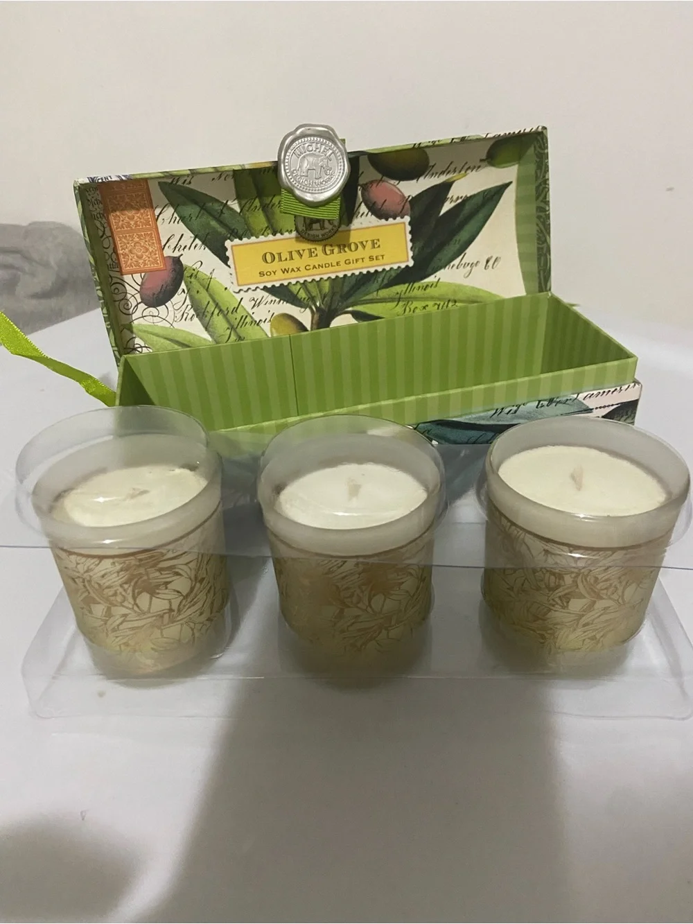 Michel Design Works Olive Grove Soy Wax Candle Gift Set -3 PC Michel Olive Grove